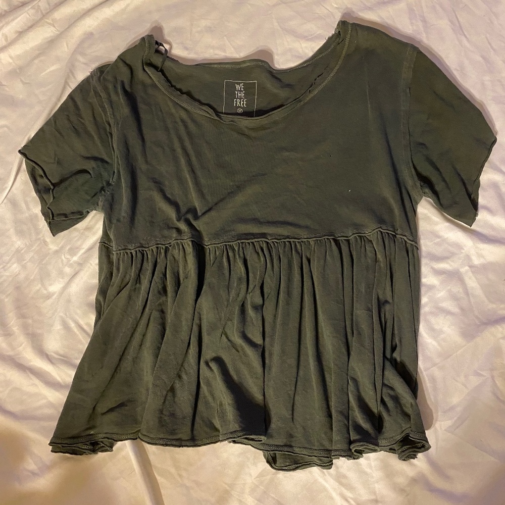 Free People Peplum Top